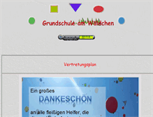 Tablet Screenshot of erstegrundschule.de